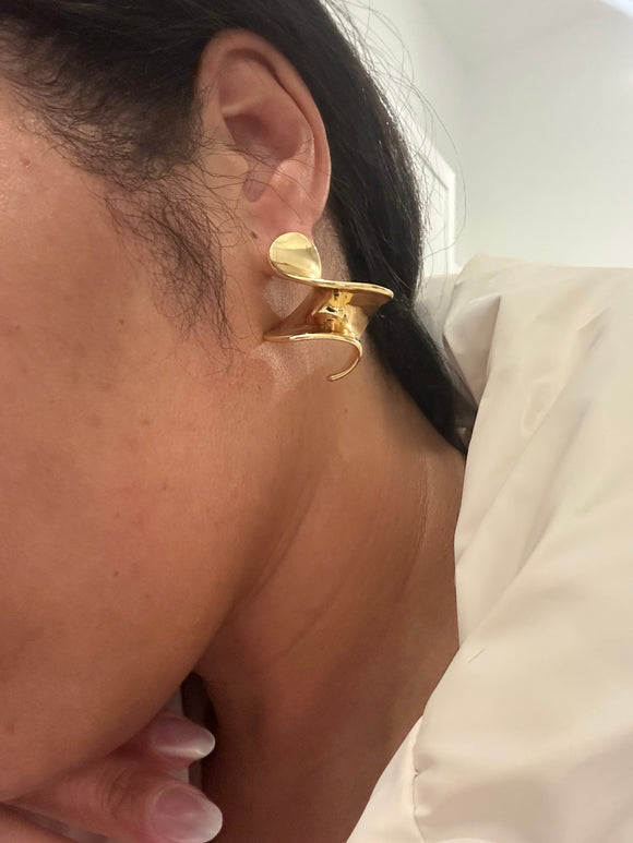 To the whirl earring